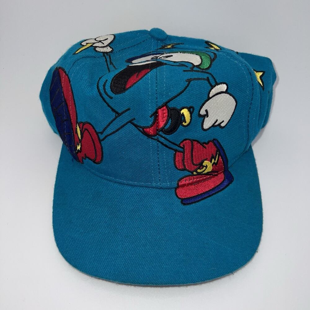 Vintage 90s Izzy Atlanta Olympics Big Logo The Game SnapBack Hat Cap Rare